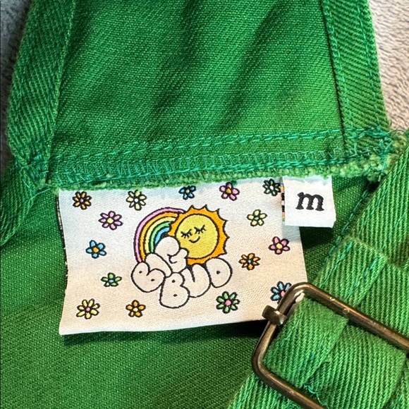 NWOT Big Bud Press Original Overall Green Size Medium Unisex - Picture 10 of 15